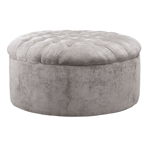 Ashley Furniture Carnaby Linen Oversized Accent Ottoman