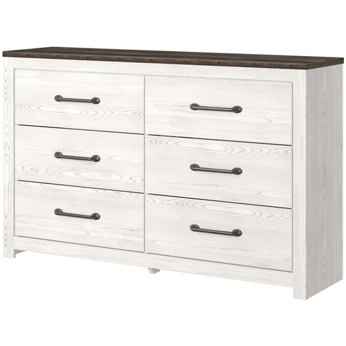 Ashley Furniture Gerridan White Gray Dresser