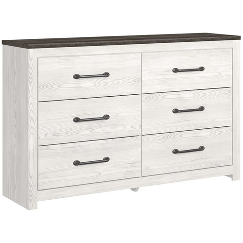 Ashley Furniture Gerridan White Gray Dresser