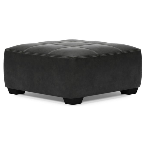 Ashley Furniture Bilgray Pewter Oversized Accent Ottoman