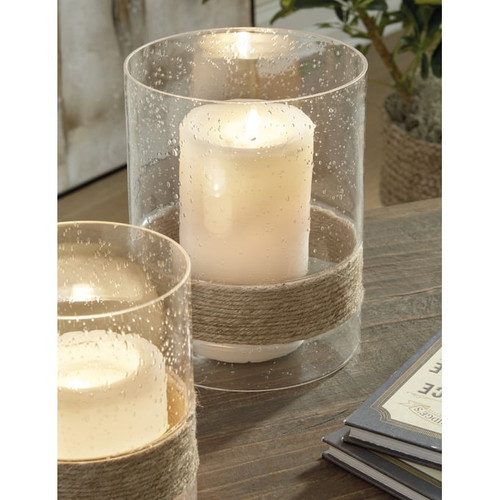 Ashley Furniture Eudocia 2pc Candle Holder Set