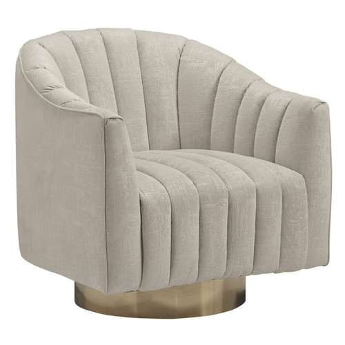 Ashley Furniture Penzlin Pearl Swivel Accent Chair