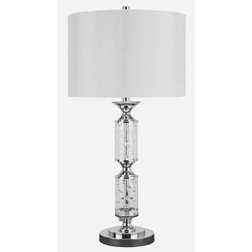 Ashley Furniture Laramae Chrome Metal Table Lamp