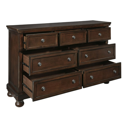 Ashley Furniture Porter Rustic Brown Dresser