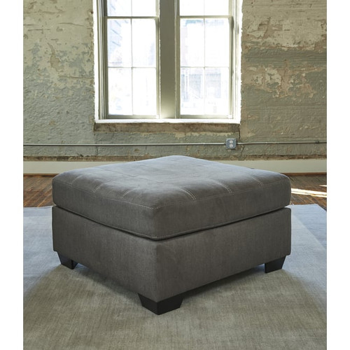 Ashley Furniture Pitkin Contemporary Slate Oversized Accent Ottoman