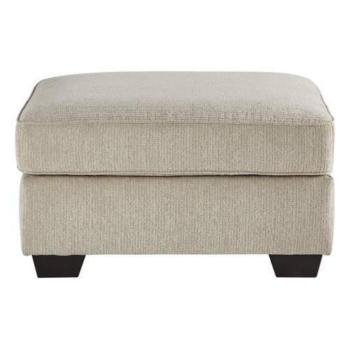 Ashley Furniture Decelle Putty Fabric Oversized Accent Ottoman