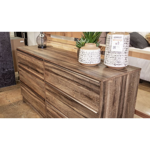 Ashley Furniture Shallifer Brown Six Drawer Dresser