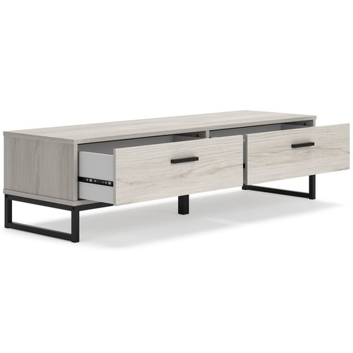 Ashley Furniture Socalle Natural Storage Bench