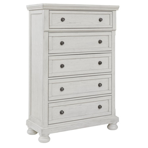 Ashley Furniture Robbinsdale Antique White Five Drawer Chest