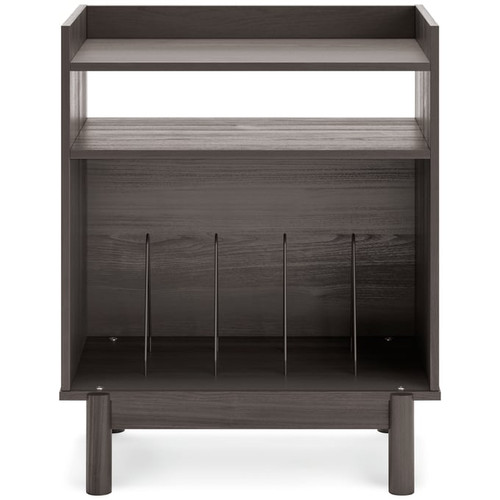 Ashley Furniture Brymont Dark Gray Accent Console