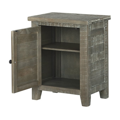 Ashley Furniture Pierston Gray Accent Cabinet