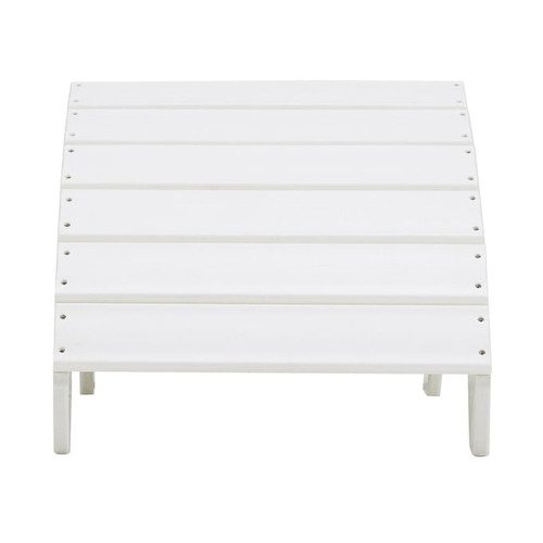 Ashley Furniture Sundown Treasure White Outdoor Ottomans