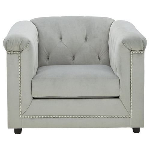 Ashley Furniture Josanna Gray Fabric Chair