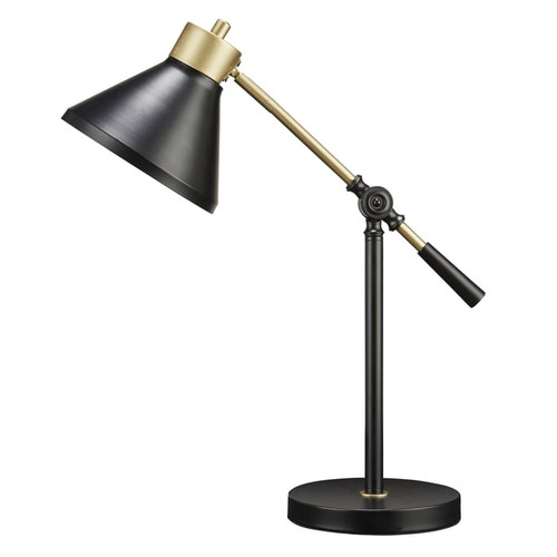 Ashley Furniture Garville Black Gold Desk Lamp