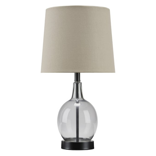 Ashley Furniture Arlomore Gray Table Lamp