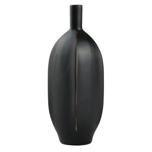 3 Ashley Furniture Rhaveney Black Vase