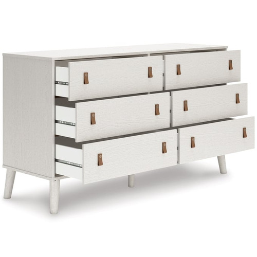 Ashley Furniture Aprilyn White Six Drawer Dressers