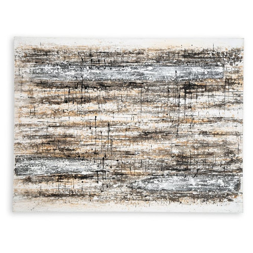 Ashley Furniture Grateville Gray Brown Wall Art