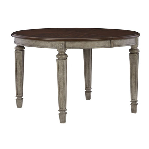 Ashley Furniture Lodenbay Two Tone Extension Oval Dining Table
