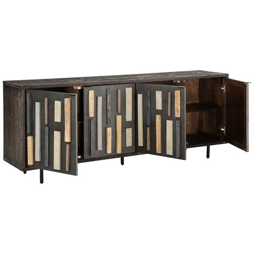 Ashley Furniture Franchester Brown Accent Cabinet