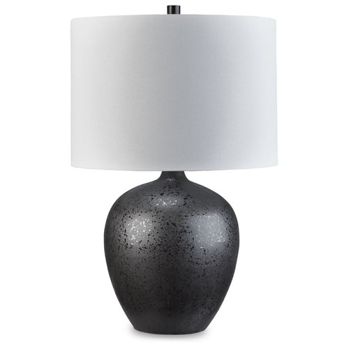 Ashley Furniture Ladstow Black Ceramic Table Lamp