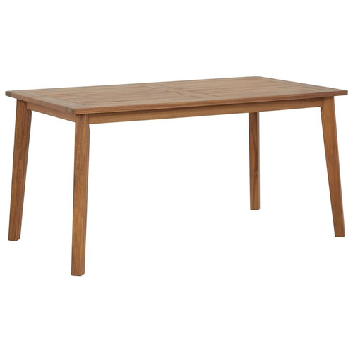Ashley Furniture Janiyah Light Brown Outdoor Dining Table