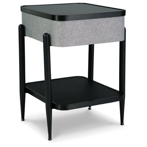 Ashley Furniture Jorvalee Gray Black Accent Table