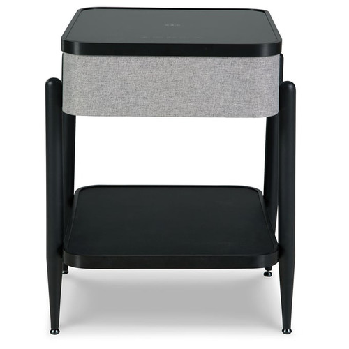 Ashley Furniture Jorvalee Gray Black Accent Table