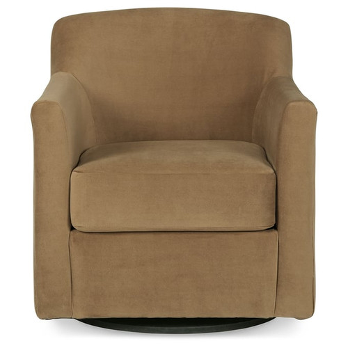 Ashley Furniture Bradney Honey Swivel Accent Chairs