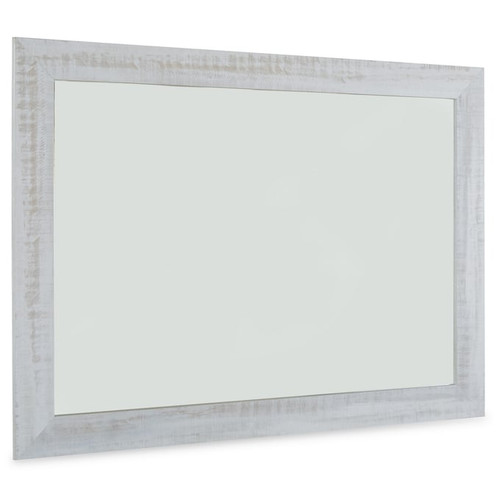 Ashley Furniture Haven Bay Weathered White Bedroom Mirror