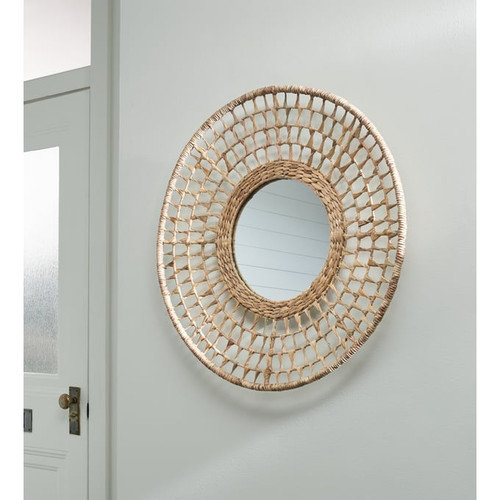 Ashley Furniture Deltlea Natural Accent Mirror