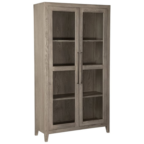 Ashley Furniture Dalenville Warm Gray Wood Accent Cabinet