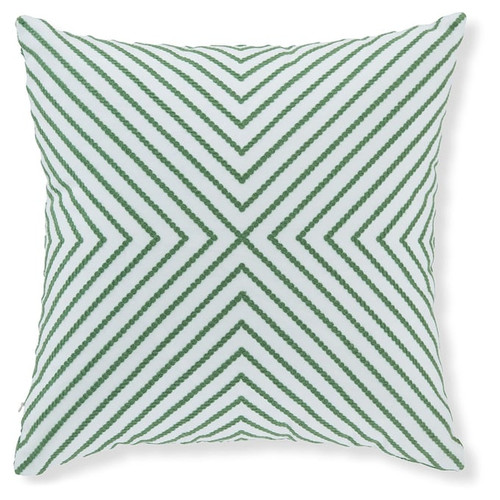 Ashley Furniture Bellvale Green White Pillows