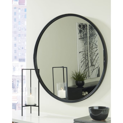 Ashley Furniture Brocky Black Accent Mirrors