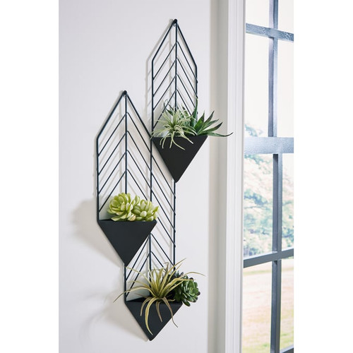 Ashley Furniture Dashney Black Wall Planter