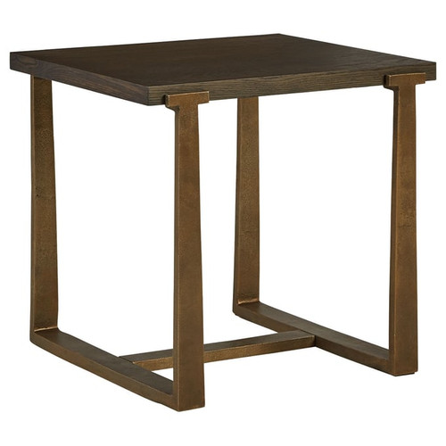 Ashley Furniture Balintmore Brown Rectangular End Table