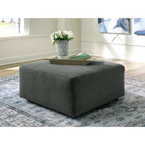 Ashley Furniture Edenfield Charcoal Oversized Accent Ottomans