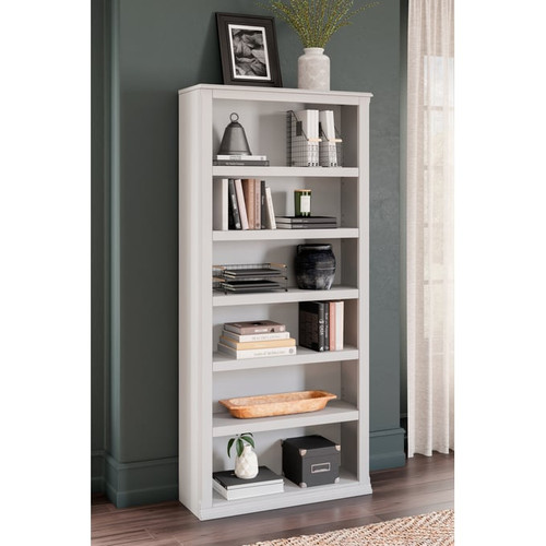 Ashley Furniture Kanwyn Whitewash Large Bookcase