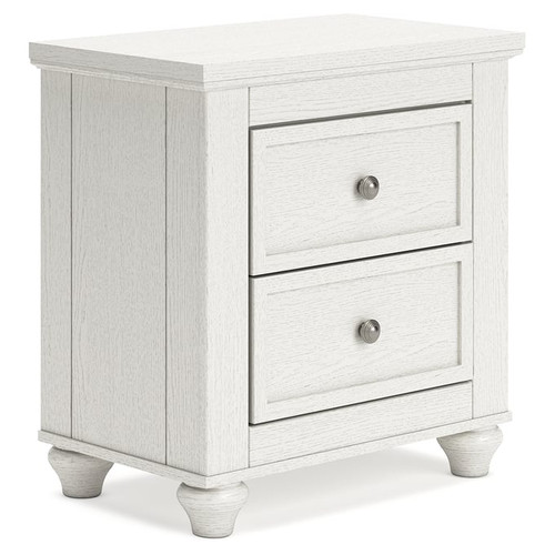 Ashley Furniture Grantoni White Two Drawer Night Stand