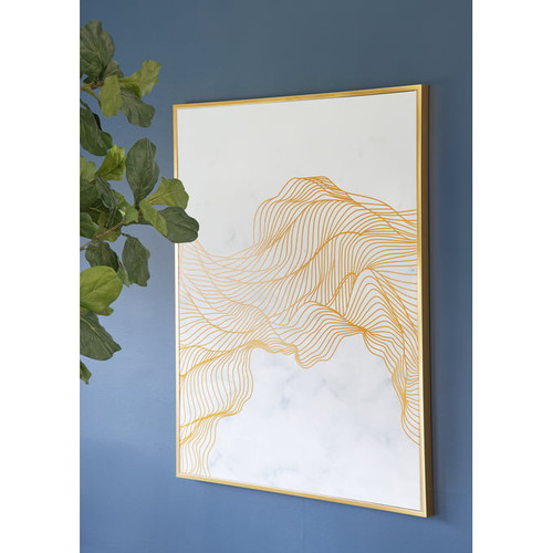 Ashley Furniture Richburgh White Gold Wall Art