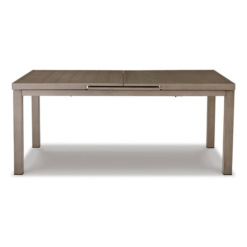 Ashley Furniture Beach Front Beige Outdoor Dining Extension Table