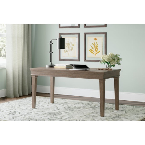 Ashley Furniture Janismore Weathered Gray Home Office Desk