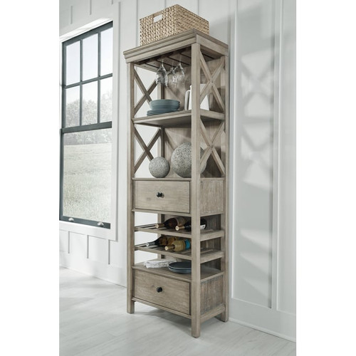 Ashley Furniture Moreshire Bisque Display Cabinet