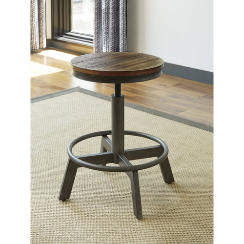 Ashley Furniture Torjin Two Tone Brown Counter Height Stools