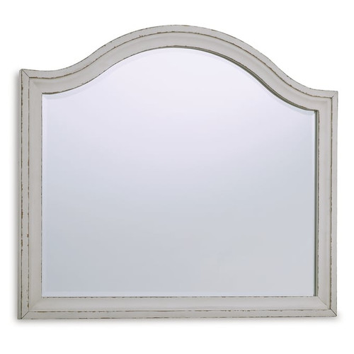 Ashley Furniture Brollyn Chipped White Bedroom Mirror