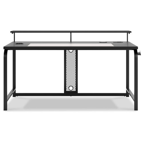 Ashley Furniture Lynxtyn Black Wood Home Office Desk