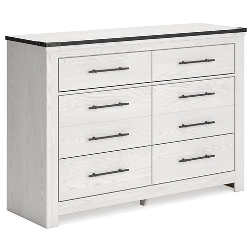 Ashley Furniture Schoenberg White Six Drawer Dresser