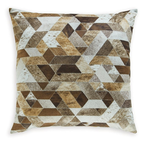 4 Ashley Furniture Adamund Brown Pillows