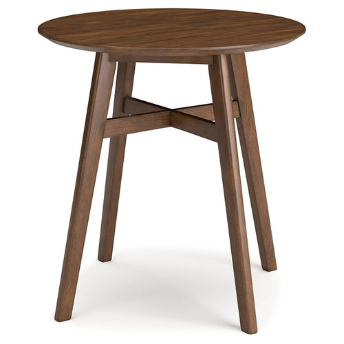 Ashley Furniture Lyncott Brown Round Counter Height Table