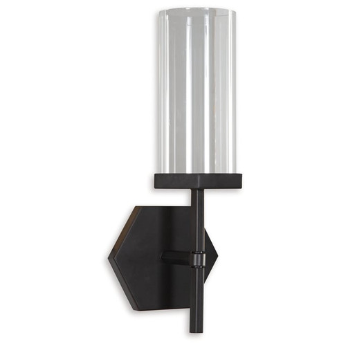 Ashley Furniture Teelston Gunmetal Wall Sconce